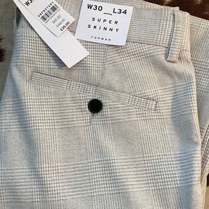 NWT TopMan Grey skinny pants